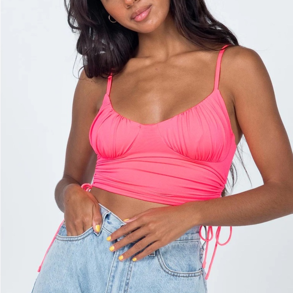 Princess Polly Nobu Pink Top